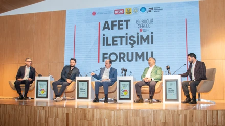 Afet İletişimi Forumu, Rektör Aksoy’un moderatörlüğünde gerçekleştirildi